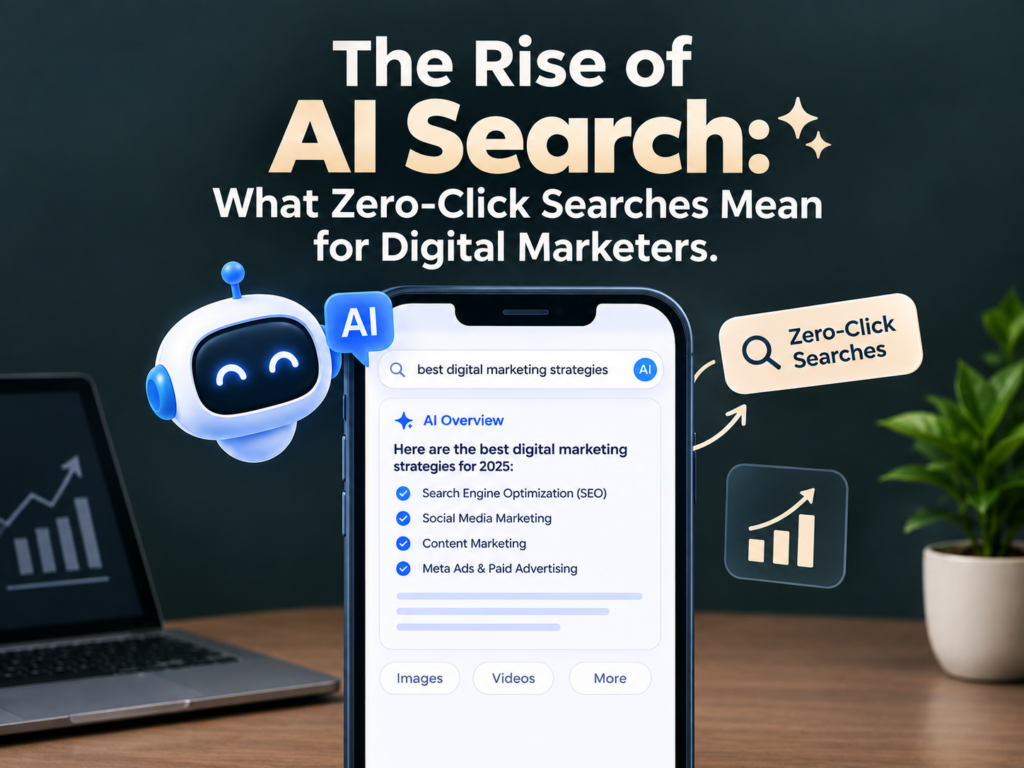 The Rise of AI Search: What Zero-Click Searches Mean for Digital Marketers.